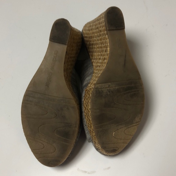 Andrew Geller “May” platform wedge sandels - Picture 4 of 6